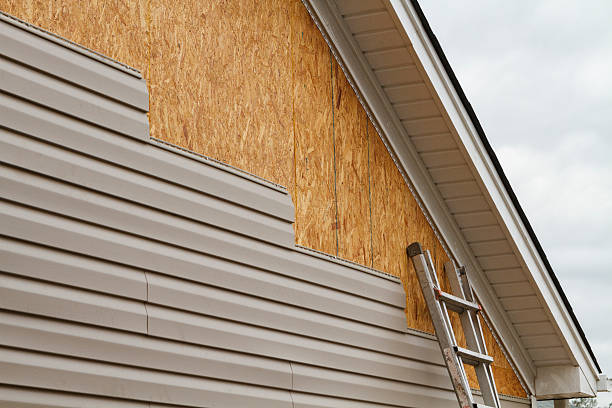 Professional Siding Repair technician working in Charlotte, TX